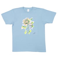 【Rose Tシャツ】アシッドブルー