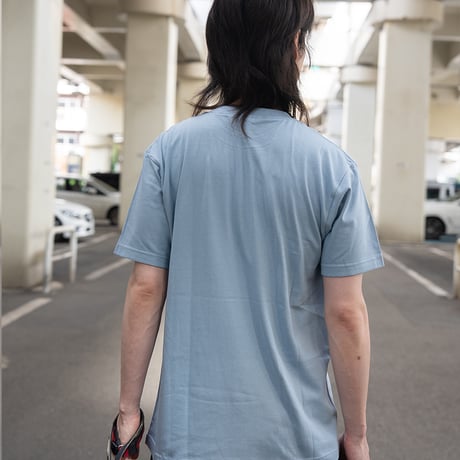 【Rose Tシャツ】アシッドブルー