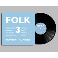 11/25 - ハンバート ハンバート / FOLK 3 [LP]