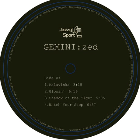 9/18 - GEMINI / zed [LP]