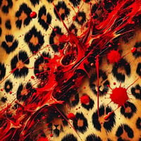 RAS KASS / LEOPARD EATS FACE (COLORD VINYL) [LP]