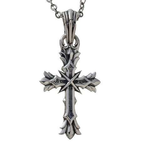 【即納可能！】クロスクラウンペンダント 2　～ Cross crown pendant 2～ ［Artemis Kings］