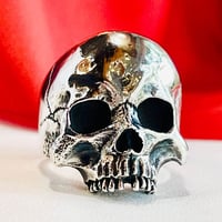 【即納可能サイズ有り！】Human Skull Ring02［SKURANGER］