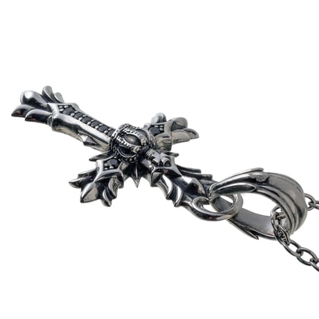 【即納可能！】クロスクラウンペンダント 2　～ Cross crown pendant 2～ ［Artemis Kings］