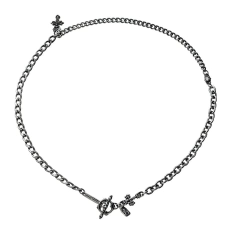 【即納可能！ステンレスアクセサリー】  シルバーアクセントSUSクロスブレスレット［Artemis Classic］