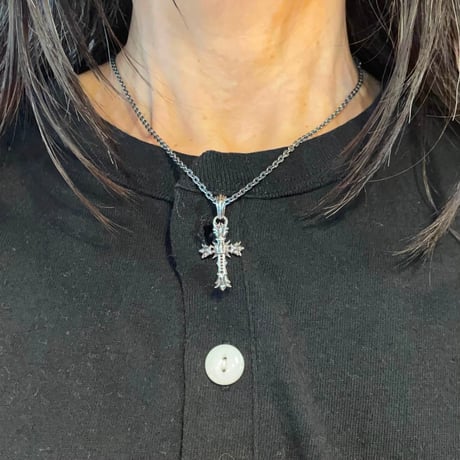 【即納可能！】クロスクラウンペンダント 2　～ Cross crown pendant 2～ ［Artemis Kings］