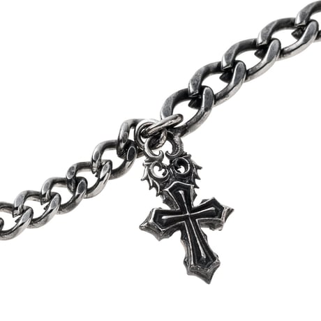 【即納可能！ステンレスアクセサリー】  シルバーアクセントSUSクロスブレスレット［Artemis Classic］