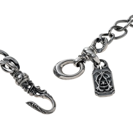 【即納可能！ステンレスアクセサリー】　シルバーアクセントSUS喜平ネックレス　［ Artemis Classic ］