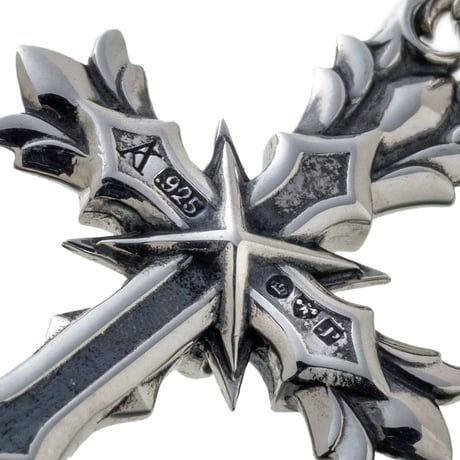 【即納可能！】クロスクラウンペンダント 2　～ Cross crown pendant 2～ ［Artemis Kings］