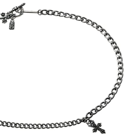 【即納可能！ステンレスアクセサリー】  シルバーアクセントSUSクロスブレスレット［Artemis Classic］