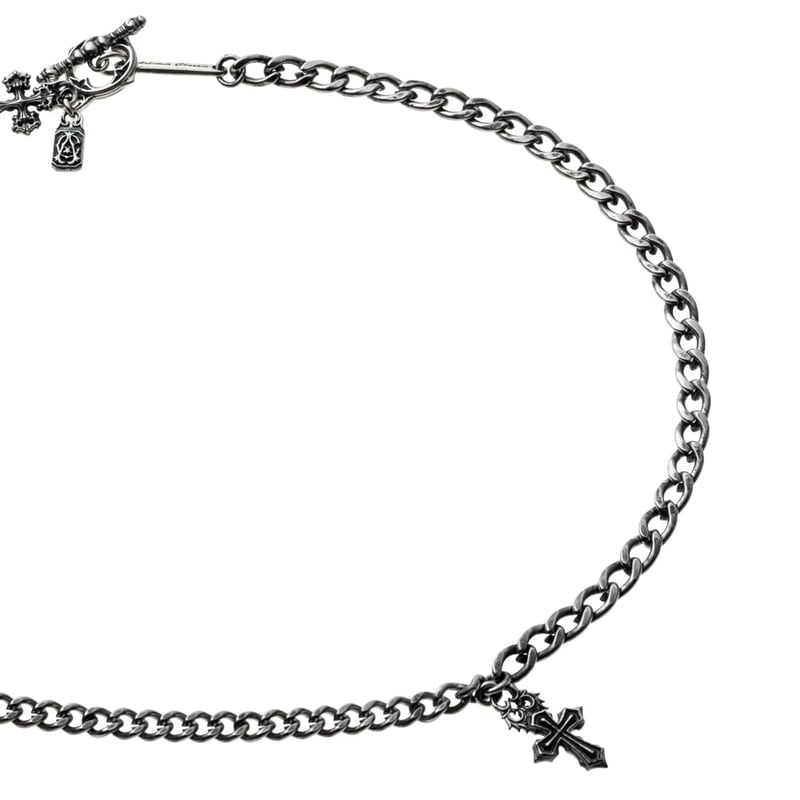 クロス ブレスレット アクセサリー メンズ レディス /511 即納可能！ステンレスアクセサリー】 シルバーアクセントSUSクロス