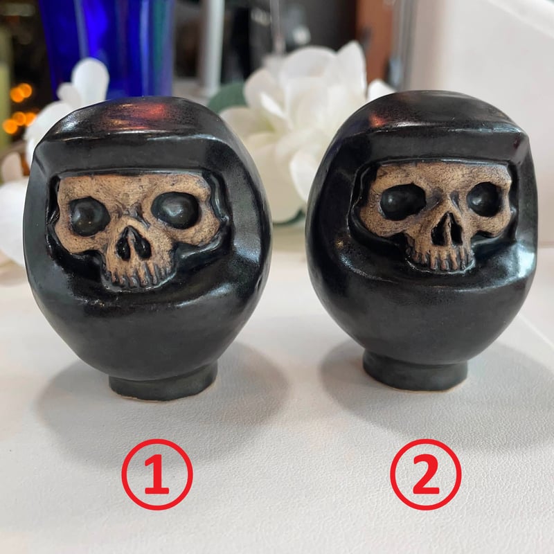 即納可能！】髑髏達磨[大友窯SKULL] | 上州本店 蛇骨堂