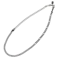 【即納可能！ステンレスアクセサリー】　シルバーアクセントSUS喜平ネックレス　［ Artemis Classic ］