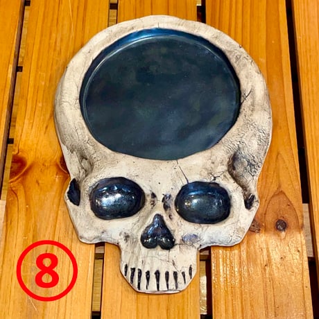 【即納可能！】ドクロ皿［大友窯SKULL］