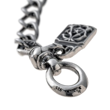 【即納可能！ステンレスアクセサリー】　シルバーアクセントSUS喜平ネックレス　［ Artemis Classic ］