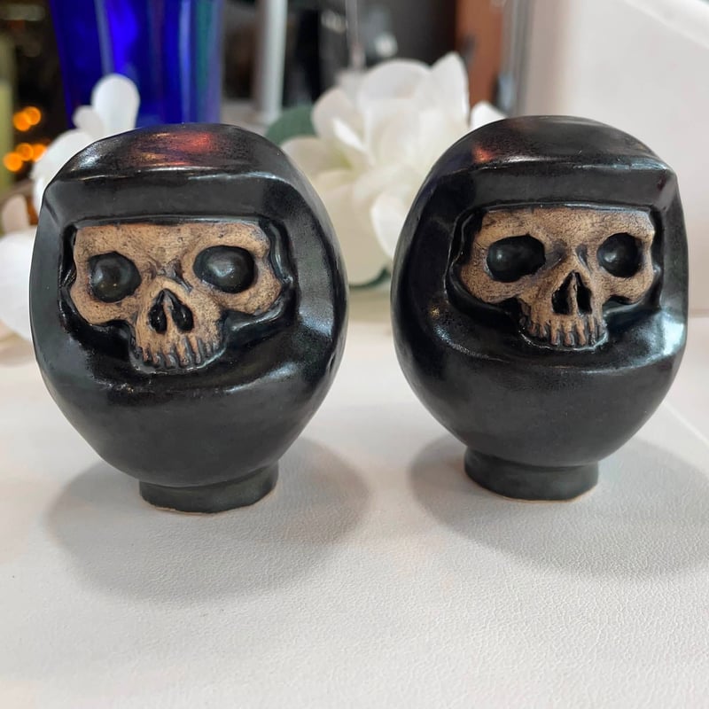 即納可能！】髑髏達磨[大友窯SKULL] | 上州本店 蛇骨堂