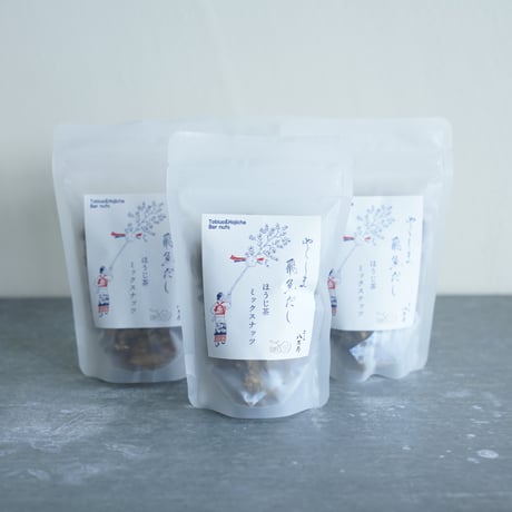 屋久島八万寿茶園 / やくしま飛魚だしとほうじ茶のミックスナッツ