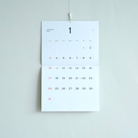 高山活版室 / Calender