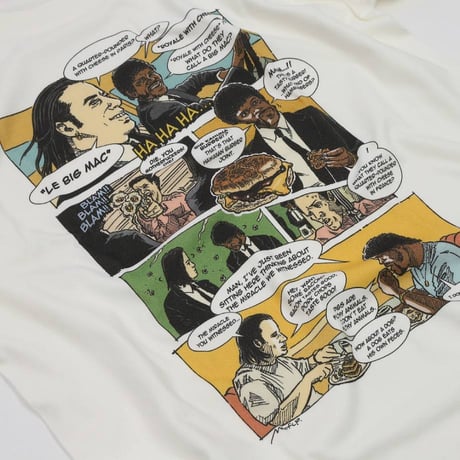 ハンバーガーと銃弾 Tシャツ