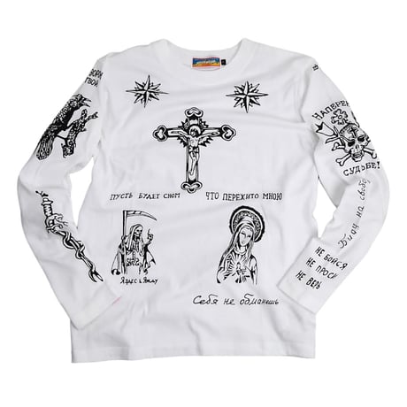 ロシアンタトゥー 長袖Tシャツ
