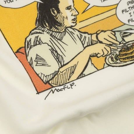 ハンバーガーと銃弾 Tシャツ