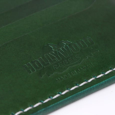 BMF財布 革匠 黒羽（刻印 / キャッシュレス）緑