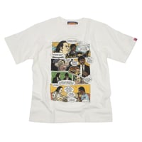 ハンバーガーと銃弾 Tシャツ