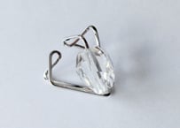 🇯🇵【JACKLOOSE】CRYSTALsilver/彫金イヤカフ