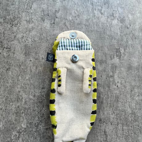 眼鏡ケース　きいろ