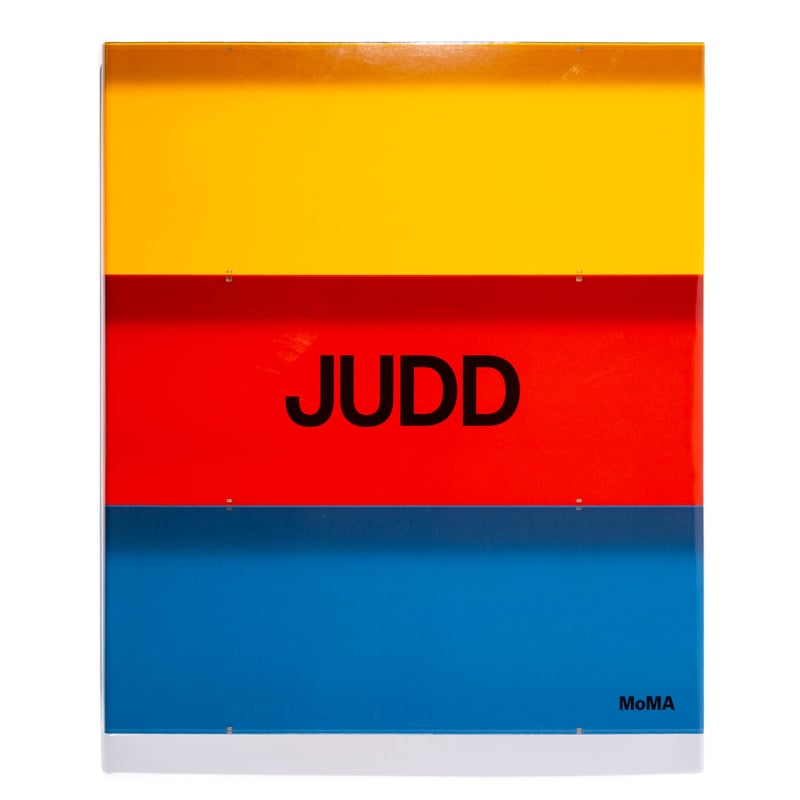 DONALD JUDD MoMA アートブック 作品集 Judd | Art Book Iskusstvo