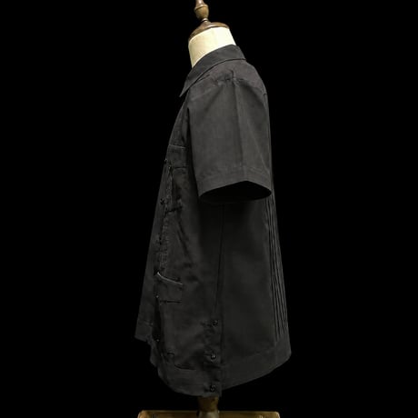 【1月〜2月】【予約商品】【半袖】【 ESGS-13S-B】【 S/S CUBANA ASA 】【BLACK】 【黒】