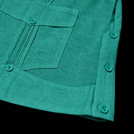 【ご注文日より１年以内にお届け】【受注生産】【半袖】【 ESG-40S-SA】【S/S CUBANA】【TURQUOISE GREEN】