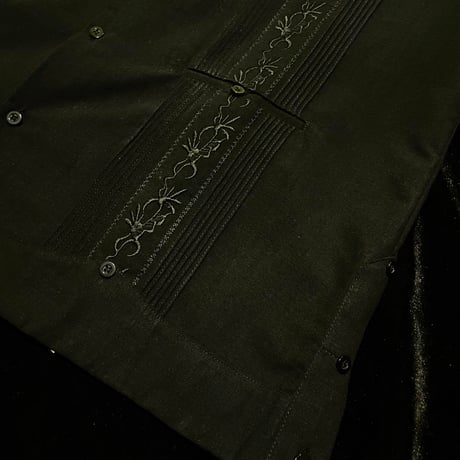 【1月〜2月】【予約商品】【長袖】【 ESG-38L-B 】【 L/S GUAYAMISA 】【BLACK 】 【黒 】