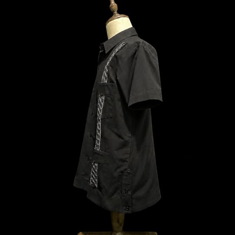 【1月〜2月】【予約商品】【半袖】【 ESGS-13S-BS】【 S/S CUBANA ASA 】【BLACKx SILVER 】 【黒x銀】