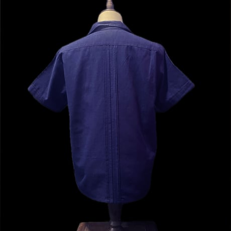 【半袖】【 ESGP-09-3S-N 】【 S/S FRONT PANEL SHIRTS 】【 VINTAGE BATIK 】