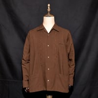 【ご注文日より１年以内にお届け】【受注生産】【長袖】【 ESG-01L-BR 】【【 REJILLADA 】【 BROWN】【 茶色】