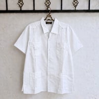 【ご注文日より１年以内にお届け】【受注生産】【半袖】【 ESG-40S-W】【S/S CUBANA】【WHITE】 【白】