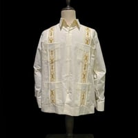 【1月〜2月】【予約商品】【長袖】【 ESG-39L-OFG 】【 L/S CUBANA 】【OFF WHITEx GOLD 】 【オフホワイトx金】