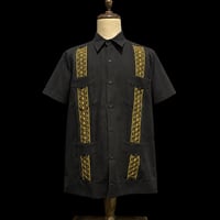 【1月〜2月】【予約商品】【半袖】【 ESGS-13S-BG 】【 S/S CUBANA ASA 】【BLACKx GOLD 】 【黒x金】