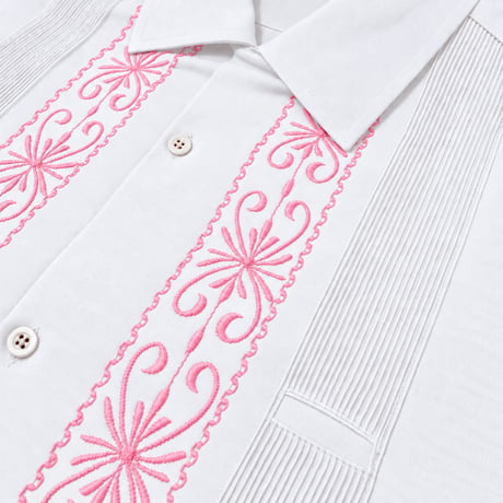【ご注文日より１年以内にお届け】【受注生産】【半袖】【 ESG-01S-WRP 】【 REJILLADA 】【 WHITE x ROSE PINK 】【 白 x ローズピンク 】