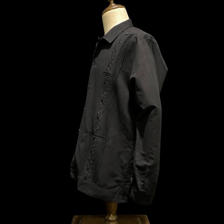 【1月〜2月】【予約商品】【長袖】【 ESG-38L-B 】【 L/S GUAYAMISA 】【BLACK 】 【黒 】