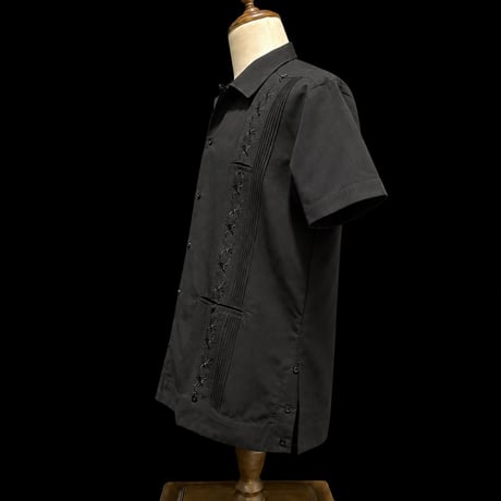 【1月〜2月】【予約商品】【半袖】【 ESG-38S-B 】【 S/S GUAYAMISA 】【BLACK 】 【黒 】