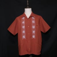 【9月下旬】【予約商品】【半袖】【 ESG-01S-ORW 】【 REJILLADA 】【 ORANGE x WHITE 】