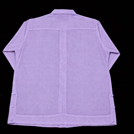 【ご注文日より１年以内にお届け】【受注生産】【長袖】【 ESG-40L-LA】【 L/S GUAYABERA 】【 CUBANA 】【 LAVENDER 】【ラベンダー】