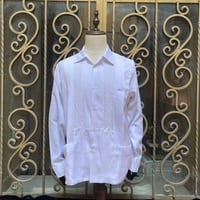 【10月中旬】【予約商品】【長袖】【 ESG-01LP-W 】【 REJILLADA CIPRE 】【 ポリエステル 】【 WHITE 】【 白 】