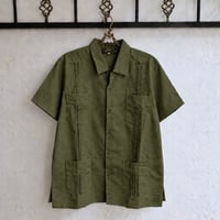 【ご注文日より１年以内にお届け】【受注生産】【半袖】【 ESG-40S-OL】【S/S CUBANA】【OLIVE】 【オリーブ】