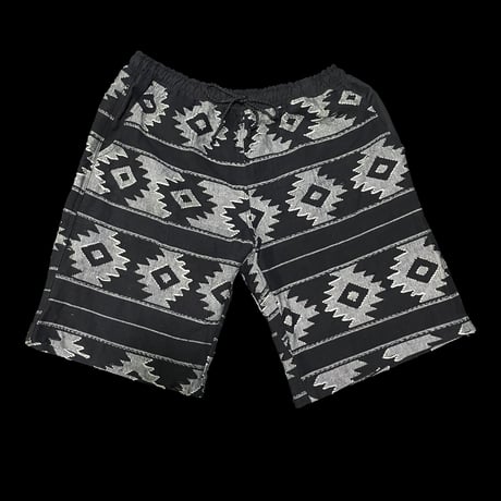 【ESGG-SP05-B】【ジャガード ショーツ】【Lサイズ 】【 GUATEMALA 】【BLACK】【黒】