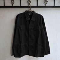【ご注文日より１年以内にお届け】【受注生産】【長袖】【 ESG-40L-B 】【 L/S GUAYABERA 】【 CUBANA 】【 BLACK 】【黒】