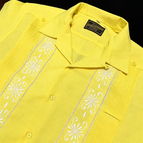 【ご注文日より１年以内にお届け】【受注生産】【半袖】【 ESG-01S-LW 】【S/S REJILLADA】【LEMON x WHITE】 【レモンx 白】