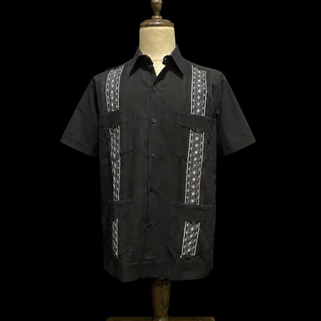 【1月〜2月】【予約商品】【半袖】【 ESGS-13S-BS】【 S/S CUBANA ASA 】【BLACKx SILVER 】 【黒x銀】